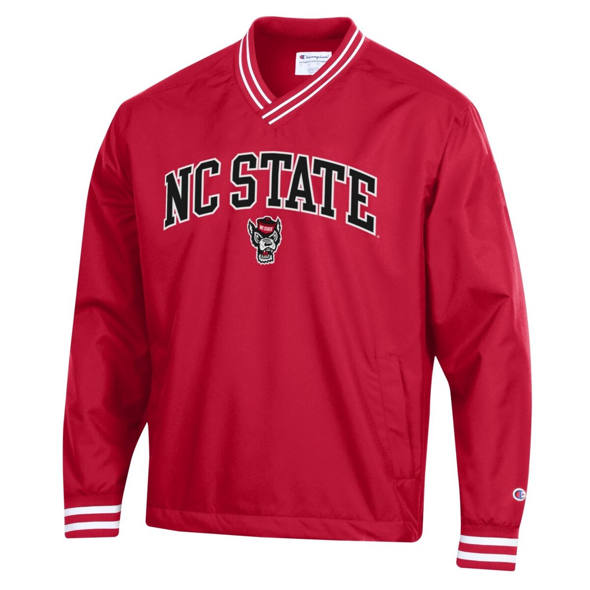 Red Scout Pullover - NC State / Wol
